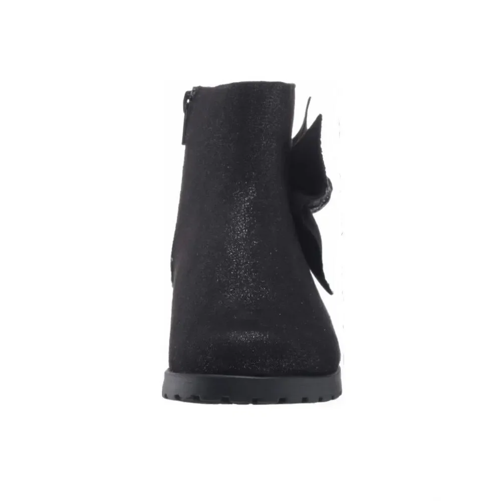 NEW Stride Rite Sr Lorraine Toddler Girls Size 9 Casual Boots Black